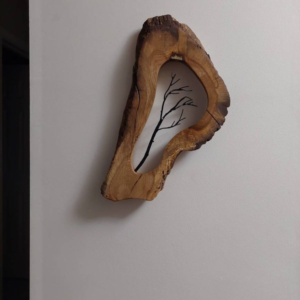 Art Objects,uniquetree Art Metal Wall Art,five Year Anniversary,weld ... - Metal And Wood Art