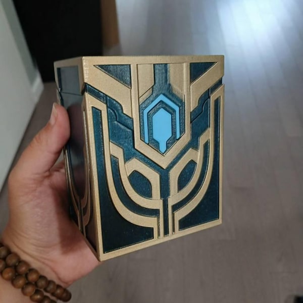 Hextech Deckbox - Riftbound - Etsy