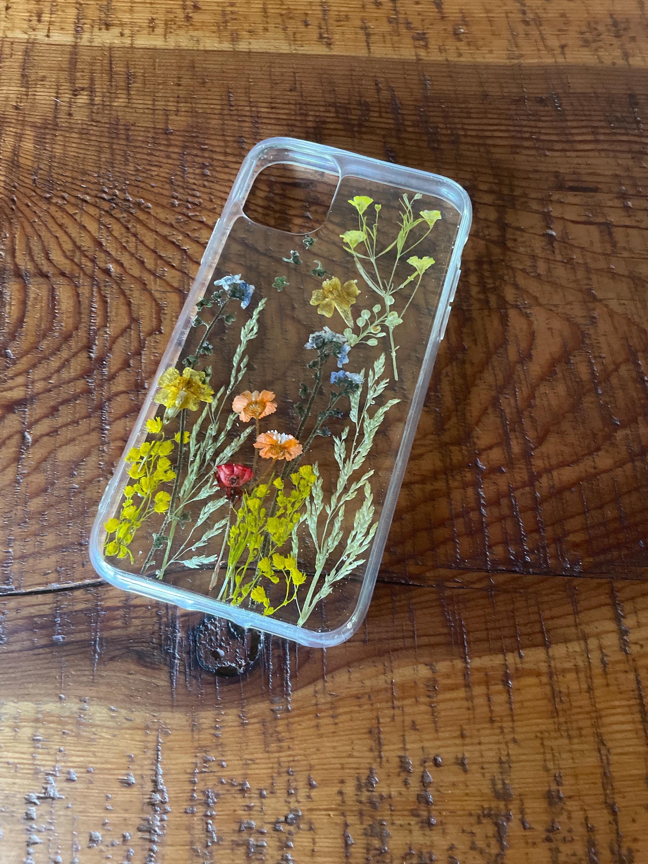 Real Pressed Flower Phone Case for iPhone 15 14 13 12 11 Pro Max X XR SE case, Samsung Galaxy S23 S24 Ultra case, Google Pixel 8 9 Pro case