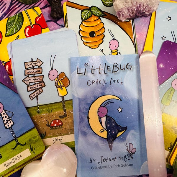 Little Bug Oracle Littlebug Oracle Deck by Joanna Nelson - Etsy