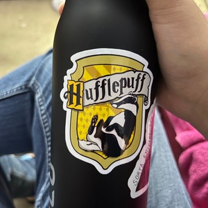 Harry Potter Dobby Hogwarts Crest House Wine Bottle Stickers Decal Vinyl  decal