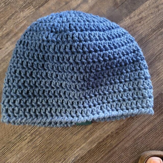 Crochet Basic Blue Beanie Pattern 682 Bag O Day Crochet DIGITAL