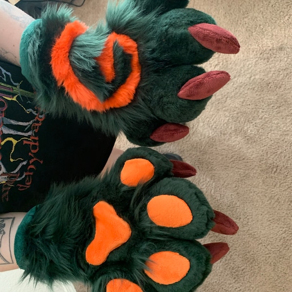 Custom Fursuit Handpaw Commission - Etsy