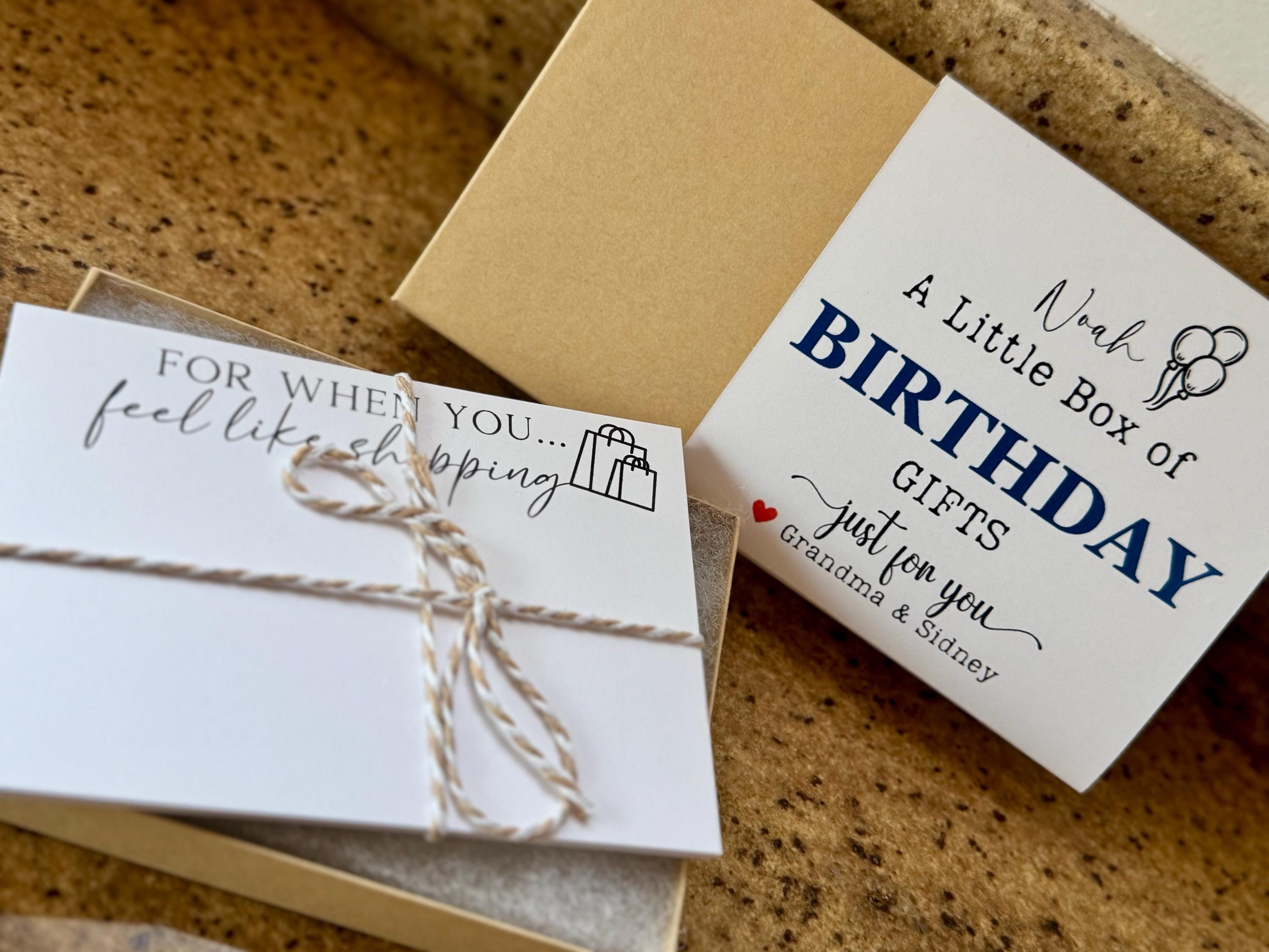 Birthday Gift Card Book, Birthday Gift Card Holder, Gift Card Box, A Fun Way to Give Gift Cards, Birthday Cash Holder, Birthday Money Holder