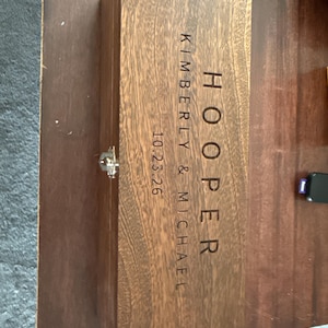 Kim added a photo of their purchase