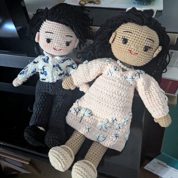 Handmade Crochet Explorer Girl Doll – Amigurumi Toy with Beanie, Camera Bag & Adventure Style main image 1