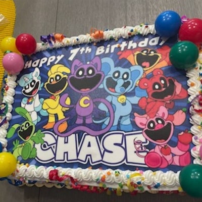 Printable Five Nights at Freddy's Cake Topper, Birthday Party Cake ...