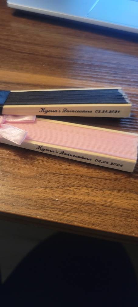 Hand Fan Wedding, Hand fans Personalized, Hand Fan folding, Hand Fans Bulk,Custom Hand fan gift,Bridal Shower gift, Fan with Ribbon bow