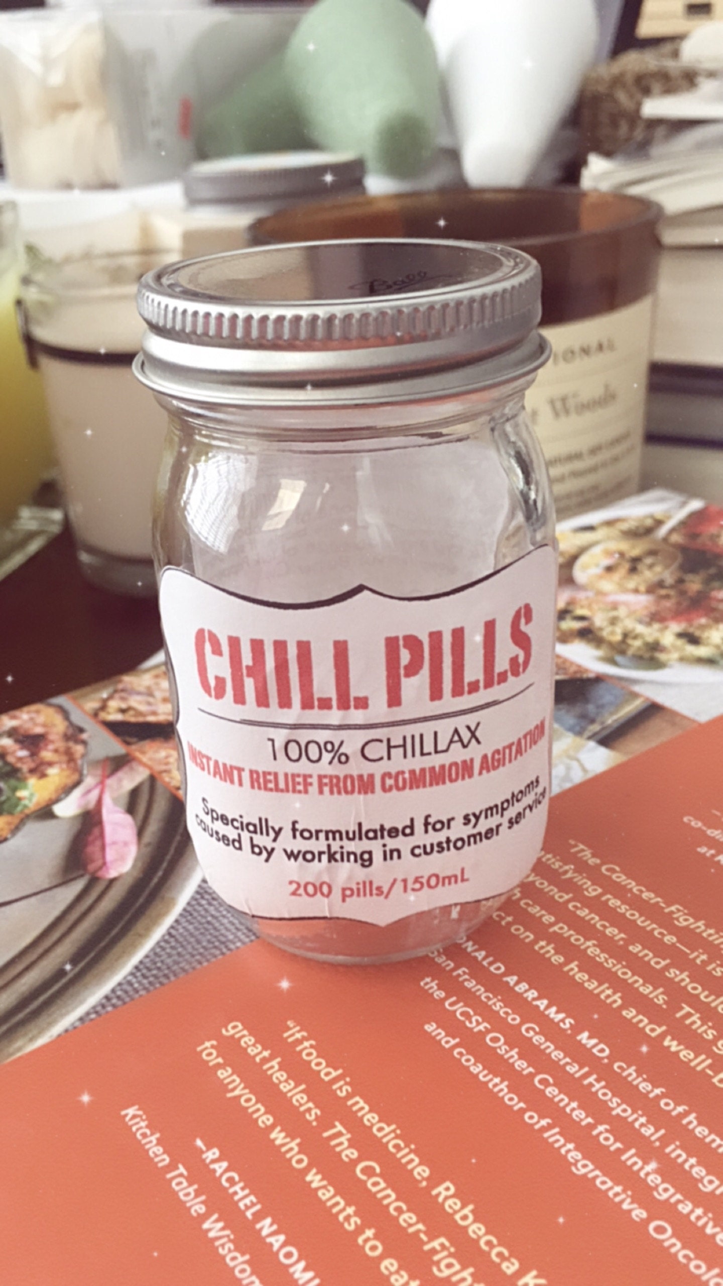 CHILL PILLS Chill Pill Candy Label Candy Jar Pill Art Pill Etsy