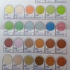 CALIART 121 Color Alcohol Brush Marker Set Swatch Chart- Prefilled ...
