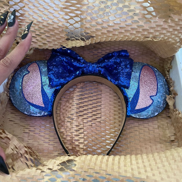 Stitch Minnie Ears, Stitch Mickey Ears, Minnie Mouse Ears  display picture 2