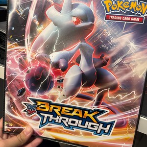 XY Breakthrough Pokmon Binder W/exact Number of Pages for Sets, Laminated  Cover, Spine and 9-pocket Sleeves for Master/complete Sets - Etsy Canada