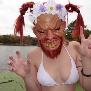 Aphex Twin Richard D. James Windowlicker Latex Mask – Handmade EDM