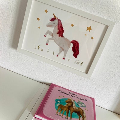 Kinderbild ABC AlphabetBild ABC lernen KinderzimmerPoster