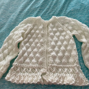 Girls Cardigan Knitting Pattern Pdf Childrens Jacket - Etsy