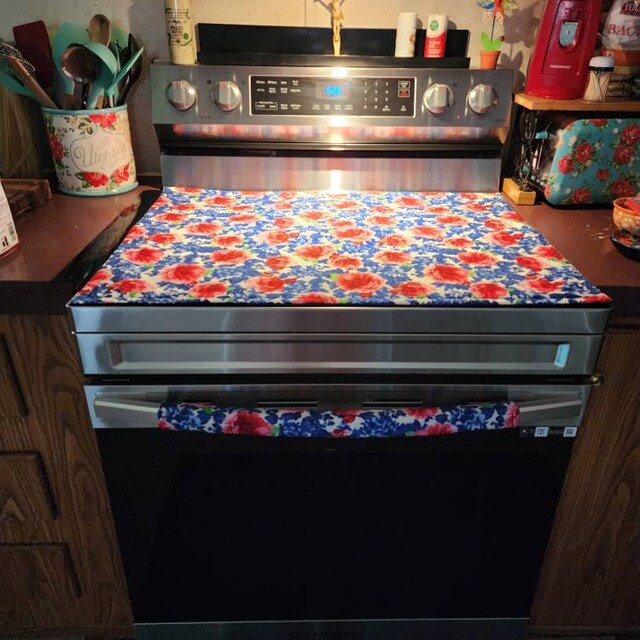 Blue Bird Stove Top Cover With or Without Oven Handle That