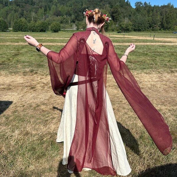 Elven Cloak Sewing Pattern, Fantasy Shrug Pattern, Fairy Bolero, A0, A4 ...