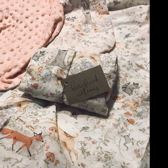 Crib Sheet Changing Pad Cover Baby Blanket Woodland | Etsy