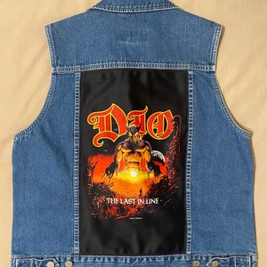 Eddie Munson Costume Dio Back Patch for Denim Jacket 11x17 - Etsy