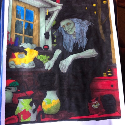 Scary Zombie Coloring Pages for Adults Printable Grayscale Coloring