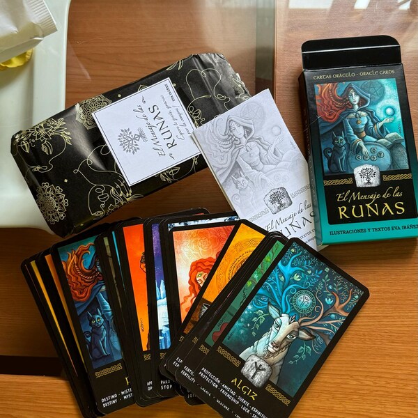 ORACLE RUNES TAROT - to Learn to Read the Runes - Text in Spanish ...