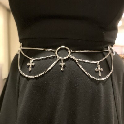 Unisex Stainless Steel Twist Chain Leather Bootstrap Double - Etsy