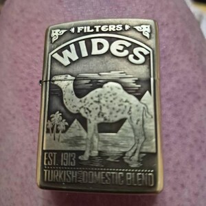 Camel Heritage Custom Zippo Armor Genuine Lighter - Etsy