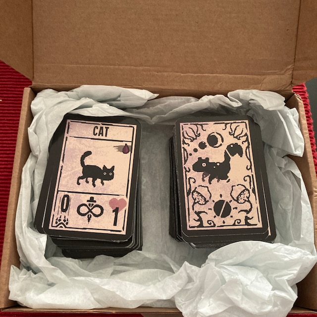 Inscryption Card Game With 229 Cards. REAL 2 Players Game w/Extras