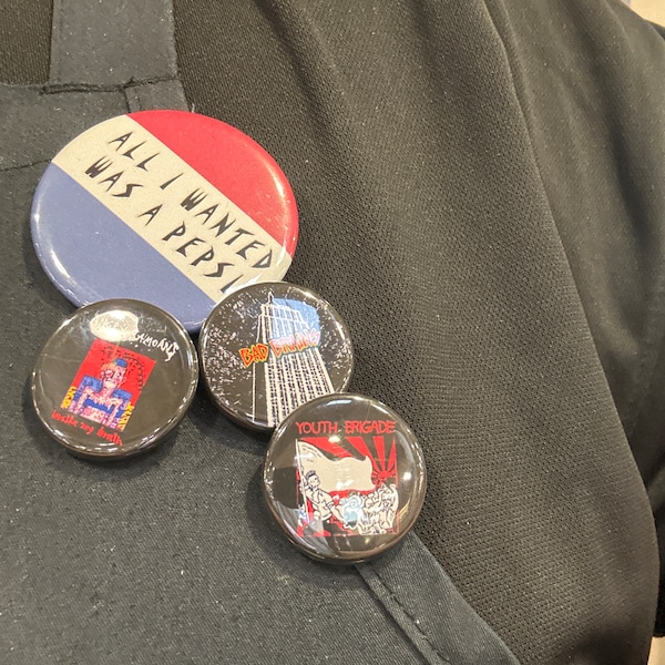 Punk Rock Pins 1.25