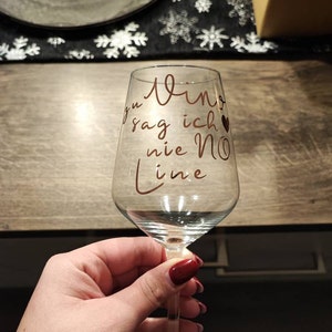 Weinglas mit witzigem Spruch personalisiert Weinglas Etsy