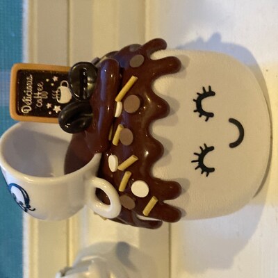 Fancy Hat Marshmallow Buddy, Red Hat Club, Tiered Tray Decor, Coffee