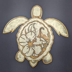 カメ ハワイアン SVG ウミガメ 花カメ マンダラ カメ オーシャン カメ