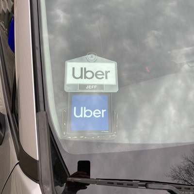 Lyft Informative Placard 2 Placards 8.5x11 Rating and Tips Increasing Tool for Rideshare Service ...