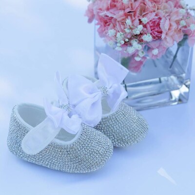 Baby Girl Baptism Shoes Baby Girl Christening Shoes Baby - Etsy