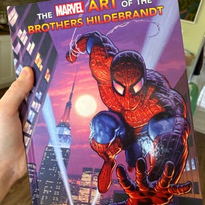 The Marvel Art of the Brothers Hildebrandt - Book - Etsy