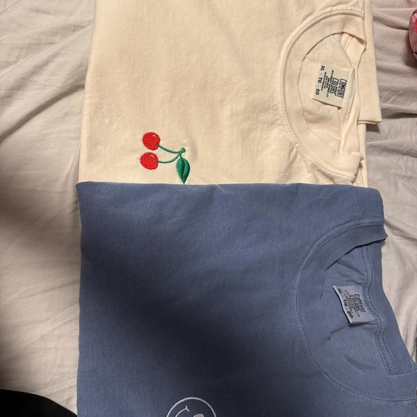Happy Face Printed Distressed Tee