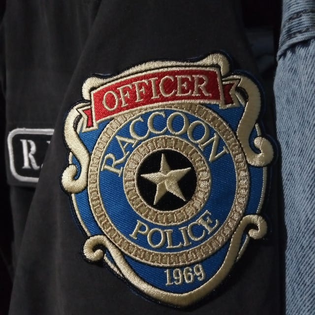 バイオハザード RPD ラクーン警察署 刺繍パッチ ユニフォーム