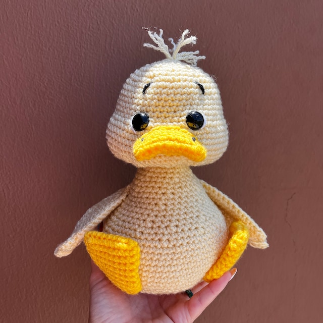 かぎ針編みのパターン - アヒルの子、あみぐるみ (ENG、FR、PT、RUS
