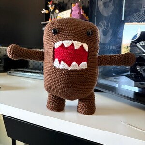 かぎ針編みパターン Domo Kun 風のぬいぐるみ - Etsy 日本