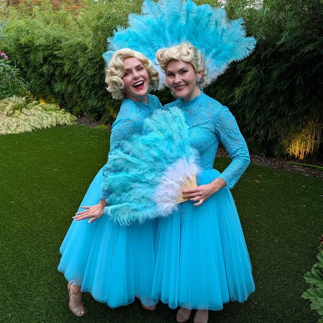 Betty and Judy Sisters Blue Dress White Christmas 1950s Costume - Etsy