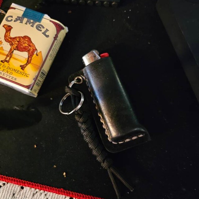Lighter Pouch, Lighter Sleeve, Leather Lighter Keyring