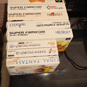 Chrono Trigger クロノ・トリガーkurono Torigā Super Famicom Box and