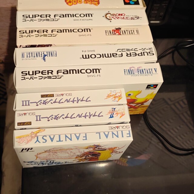 Chrono Trigger クロノ・トリガーkurono Torigā Super Famicom Box and