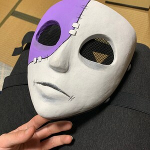 Download Sally Face Version 2 Mask Inspired For Cosplay Etsy PSD Mockup Templates