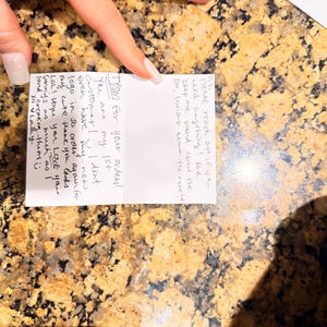 Acquirente Etsy ha aggiunto una foto del proprio acquisto