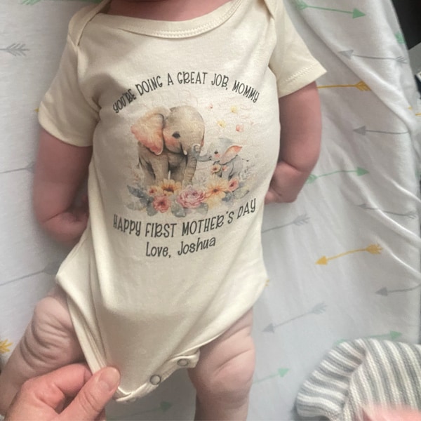 baby fleurette onesie main image 1