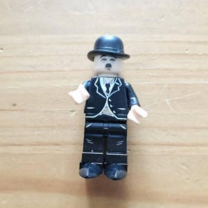 Charlie Chaplin Comedy Custom Minifigure