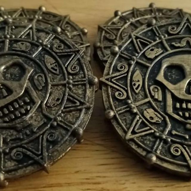 呪われた宝物アステカの金貨 - Etsy 日本