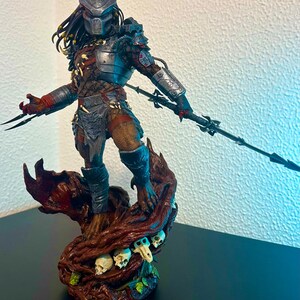 Vicious Predator Figure - Hand Painted Sculpture. Perfect