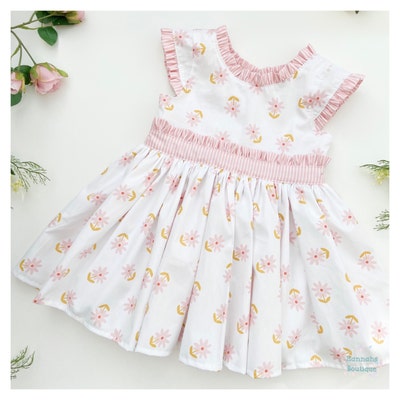 Lily Dress PDF Digital Sewing Pattern, Girls Dress Sewing Pattern, Baby ...
